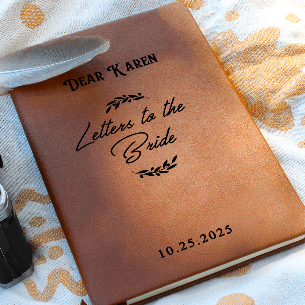 Personalized Letters to the Bride Journal
