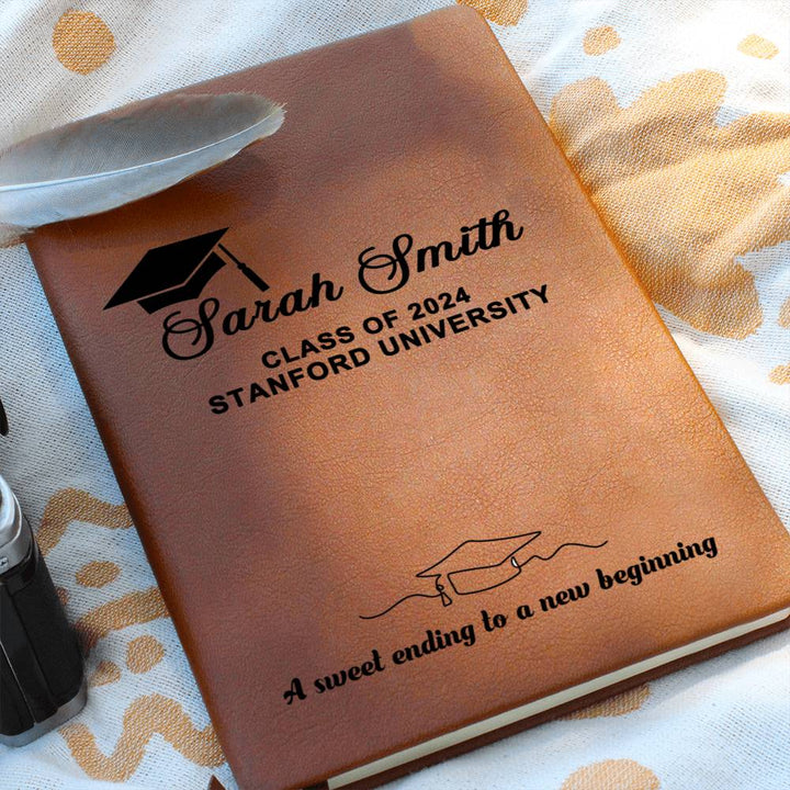 Personalized Graduation Journal – Custom Name Gift