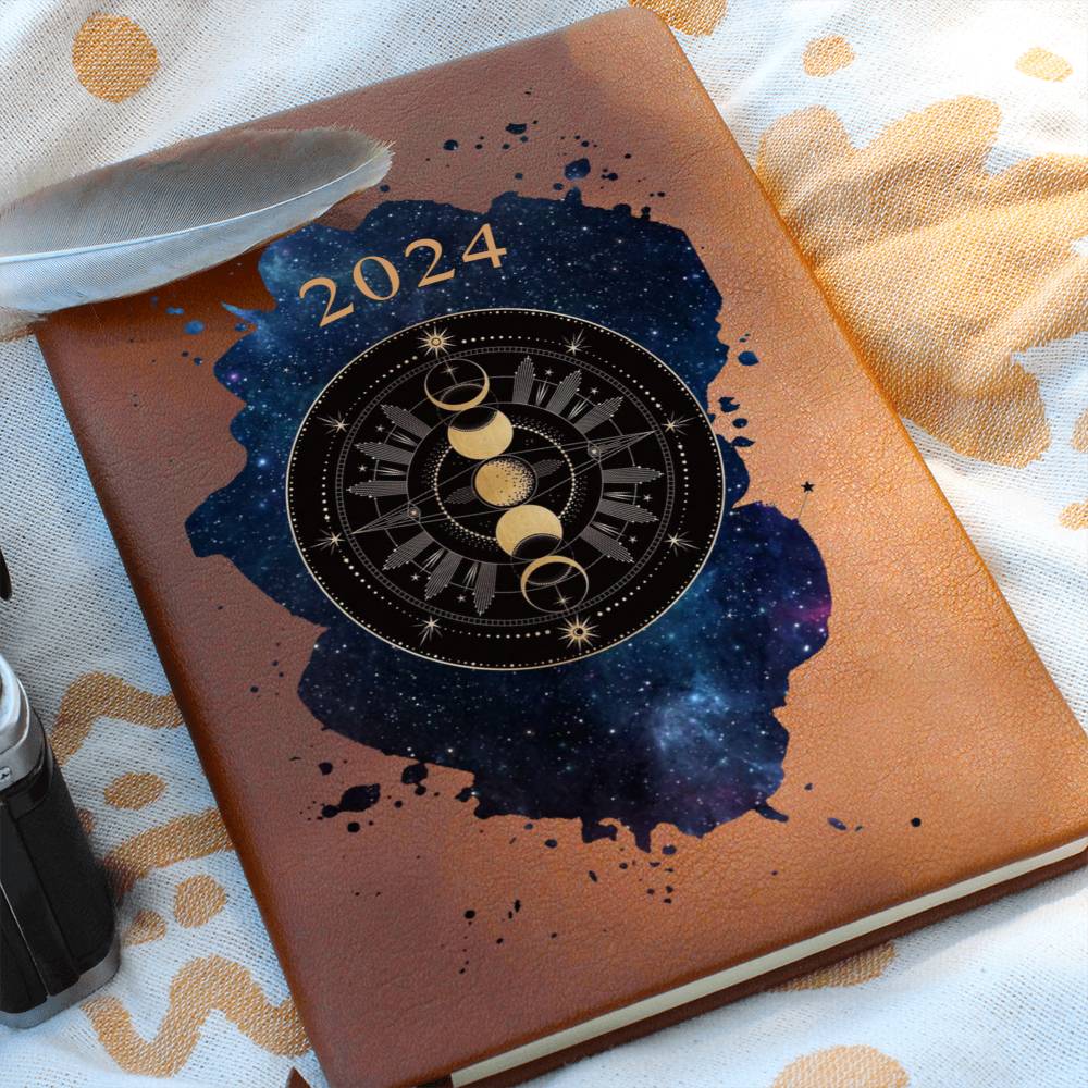 Lunar Moon Diary 2024 - Manifesting Journal