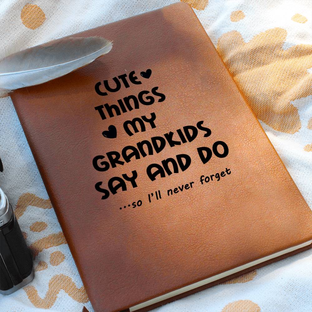 Grandkids Memory Journal – Cute Things They Say