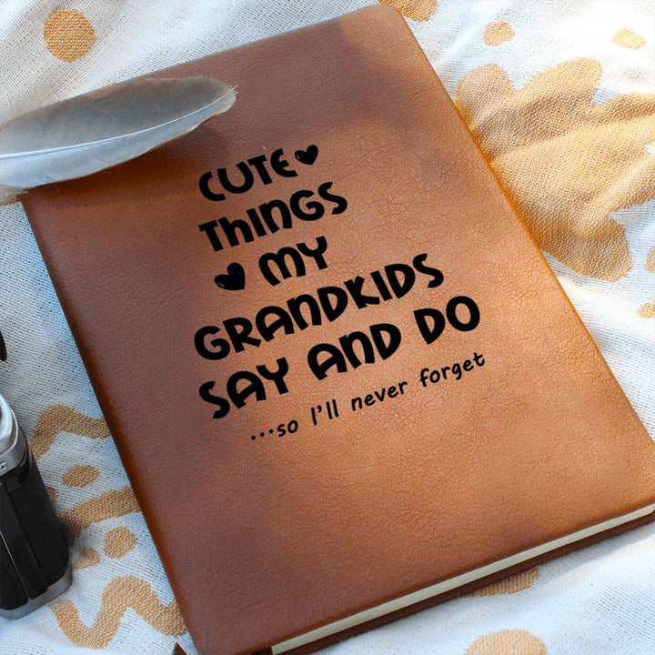 Grandkids Memory Journal – Cute Things They Say