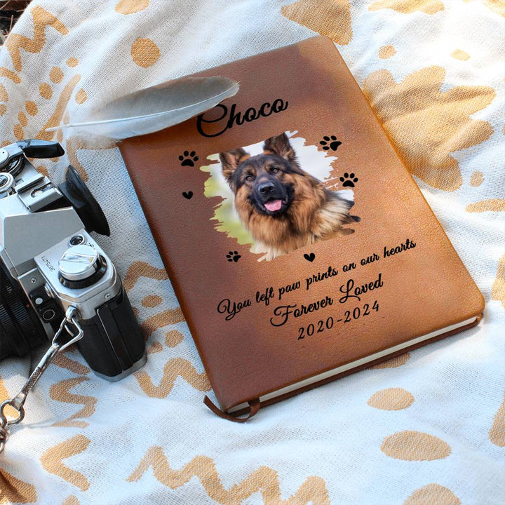 Personalized Pet Memorial Journal with Photo