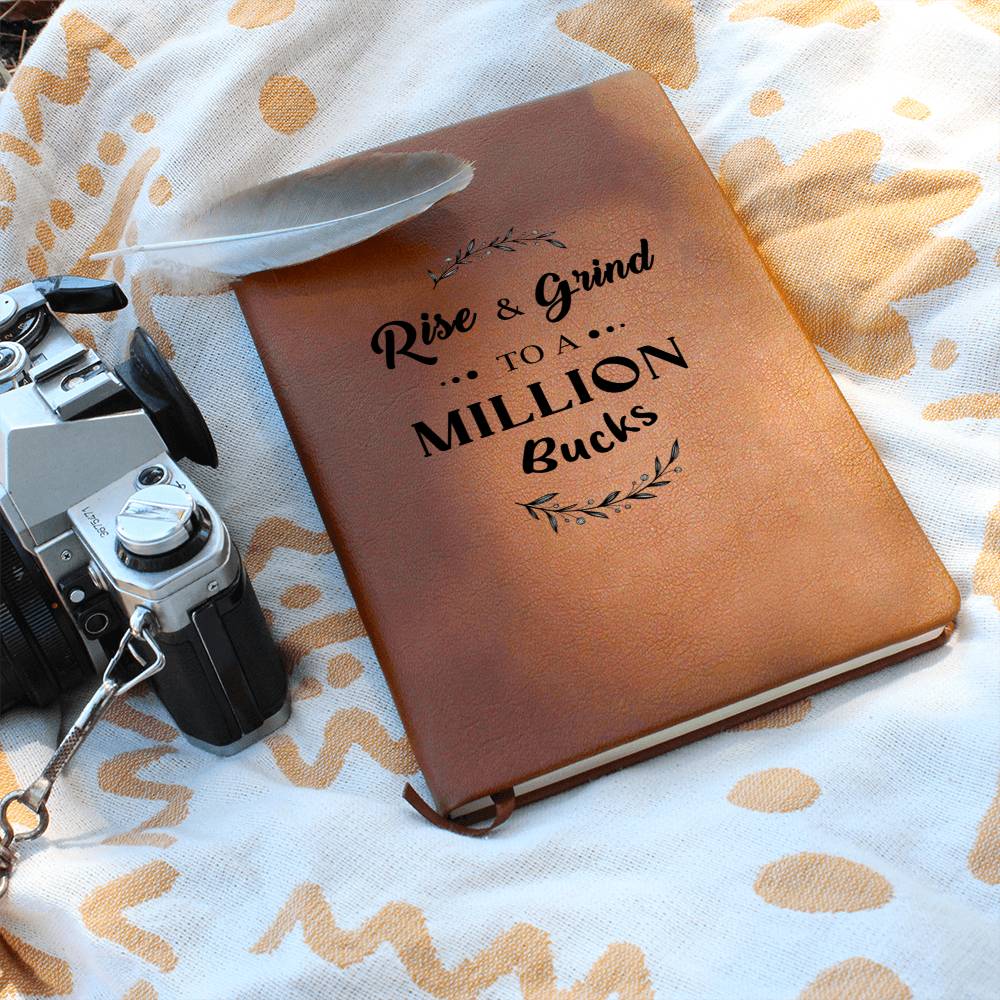 Rise and Grind Millionaire Goal Journal