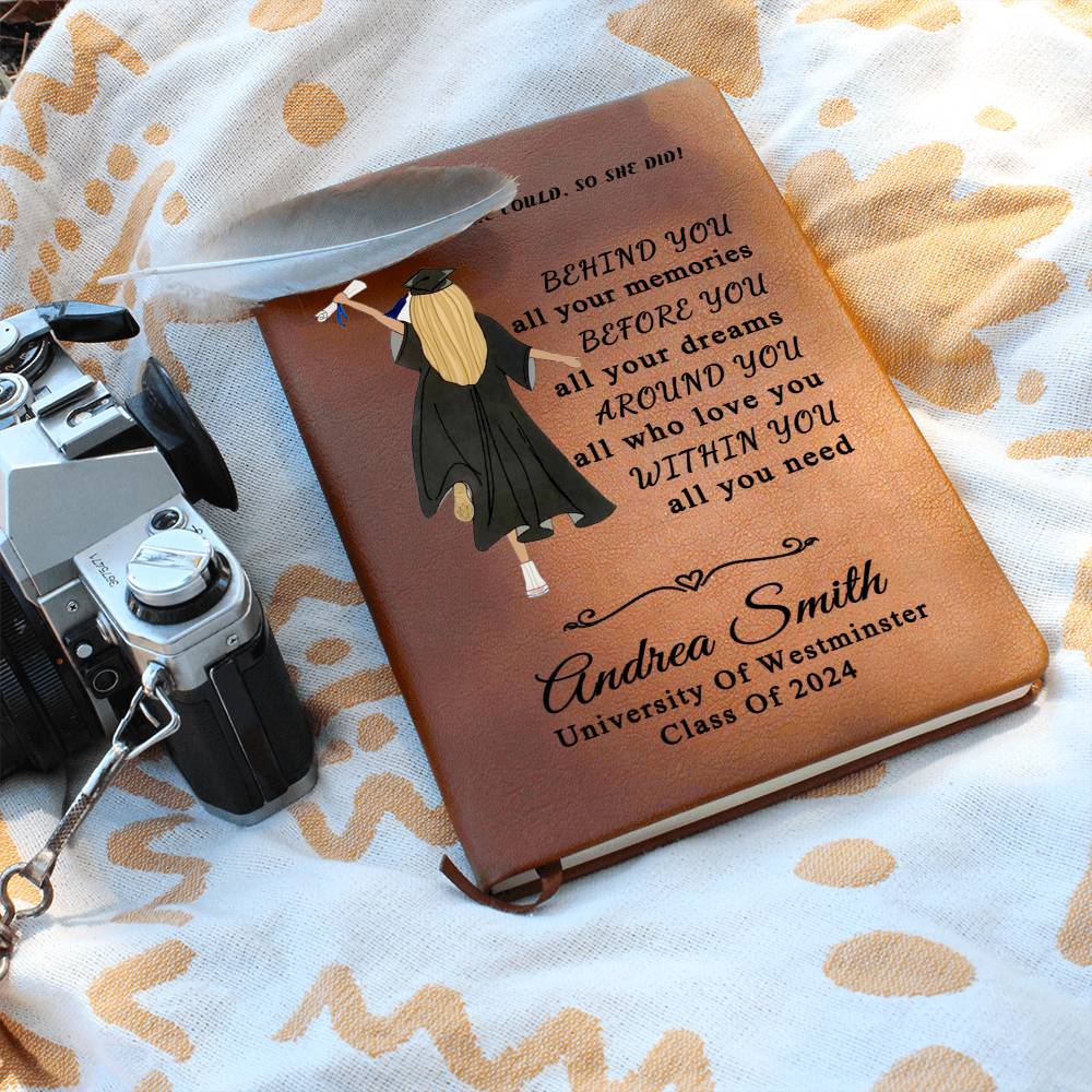 Graduation Gift for Daughter Personalized journal