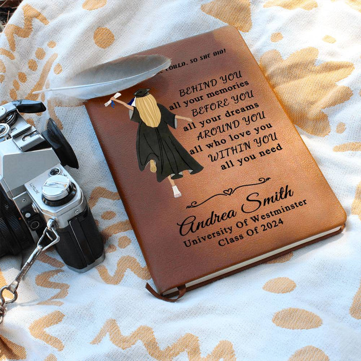 Graduation Gift for Daughter Personalized journal