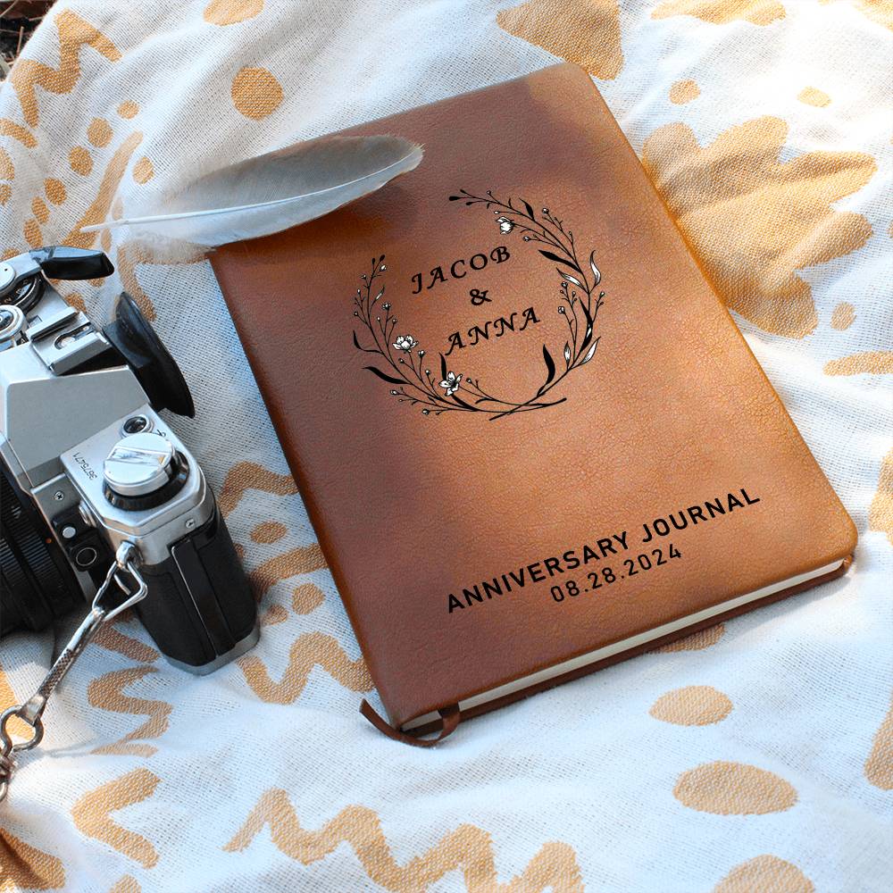 Personalized Anniversary Journal