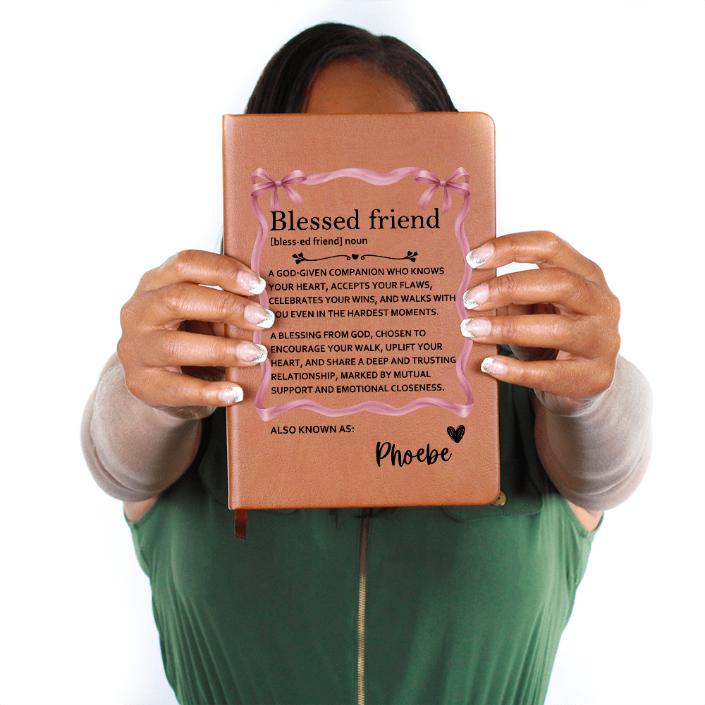 Personalized Christian Friendship Journal