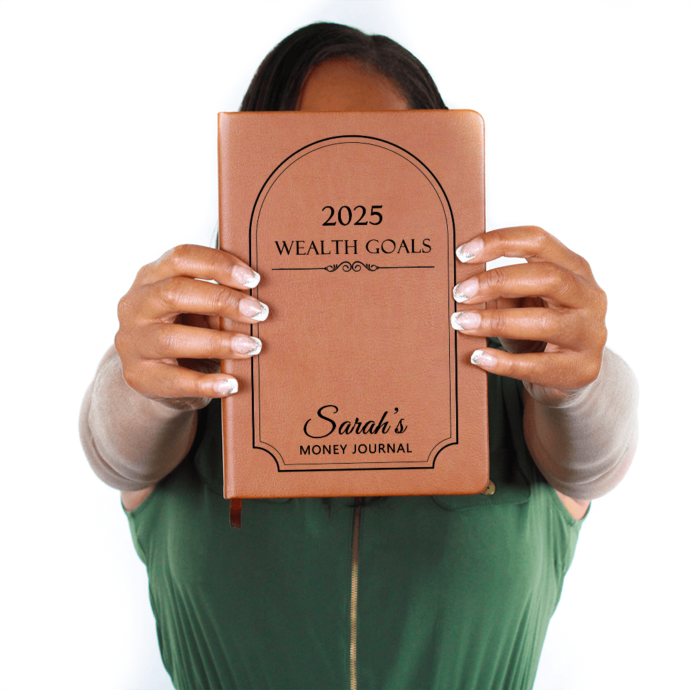 Personalized 2025 Wealth Goals Money Journal