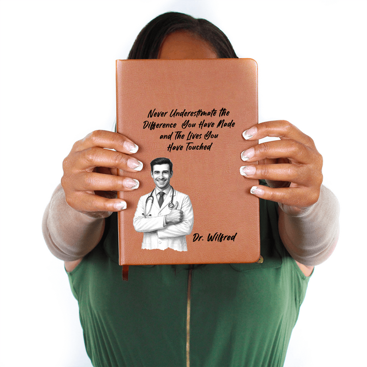 Personalized Doctor Journal with Inspiring Quote
