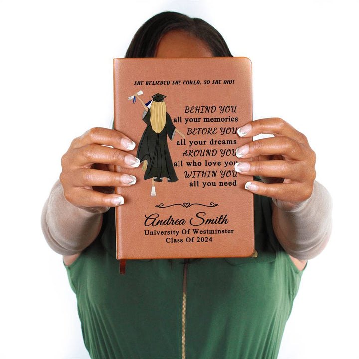 Graduation Gift for Daughter Personalized journal