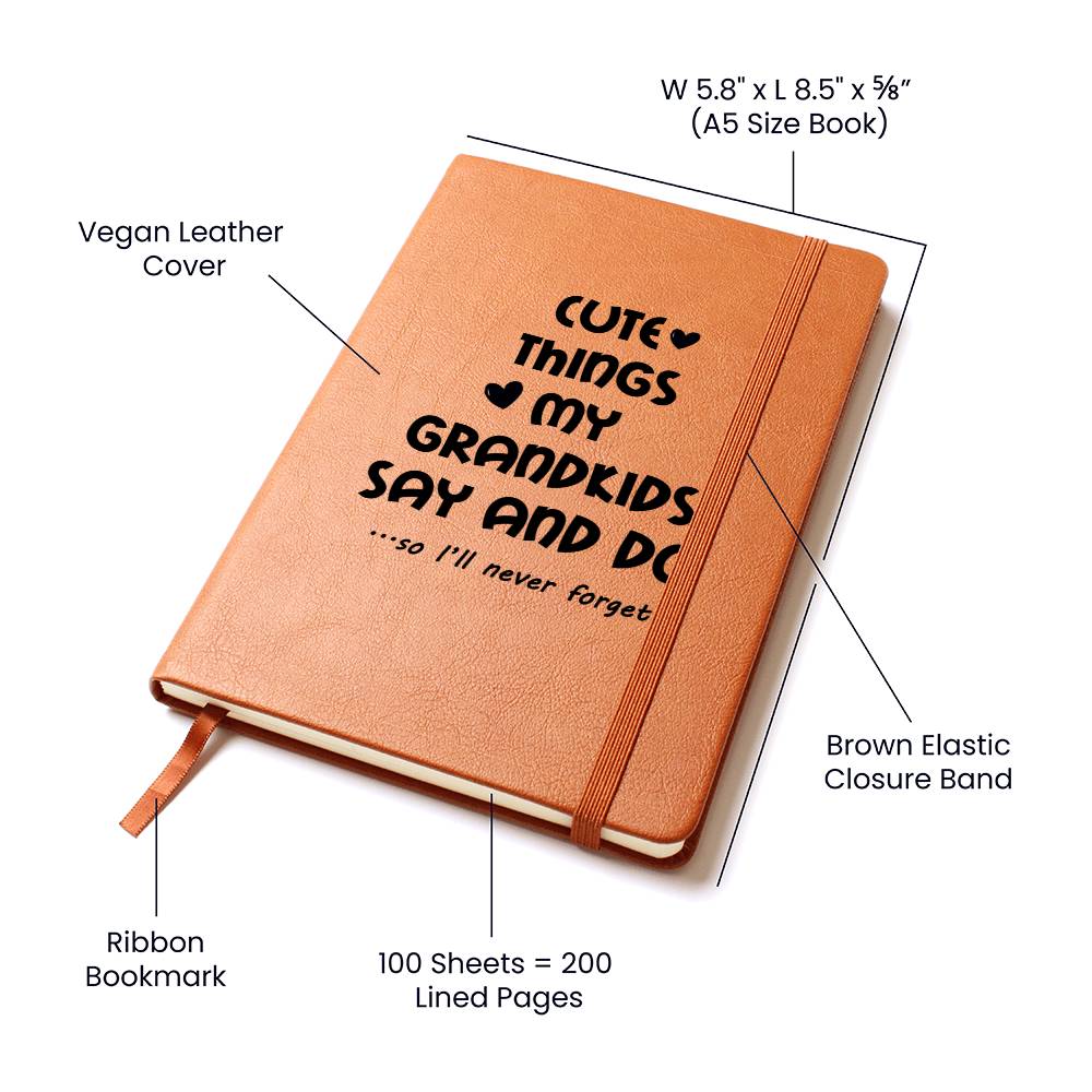 Grandkids Memory Journal – Cute Things They Say