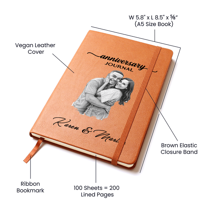 Couple Anniversary Journal