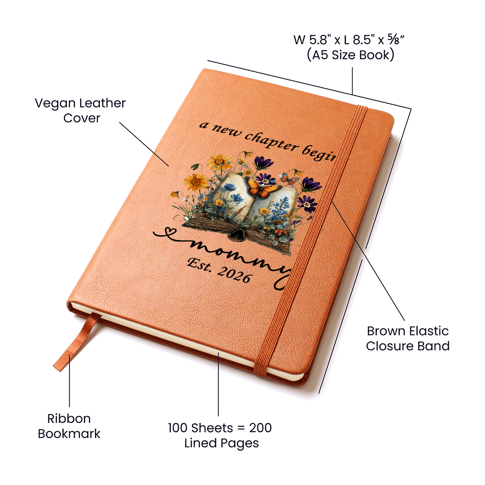 Promoted to Mom - Mommy to Be Journal