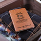 Personalized Leather Wedding Scripture Journal