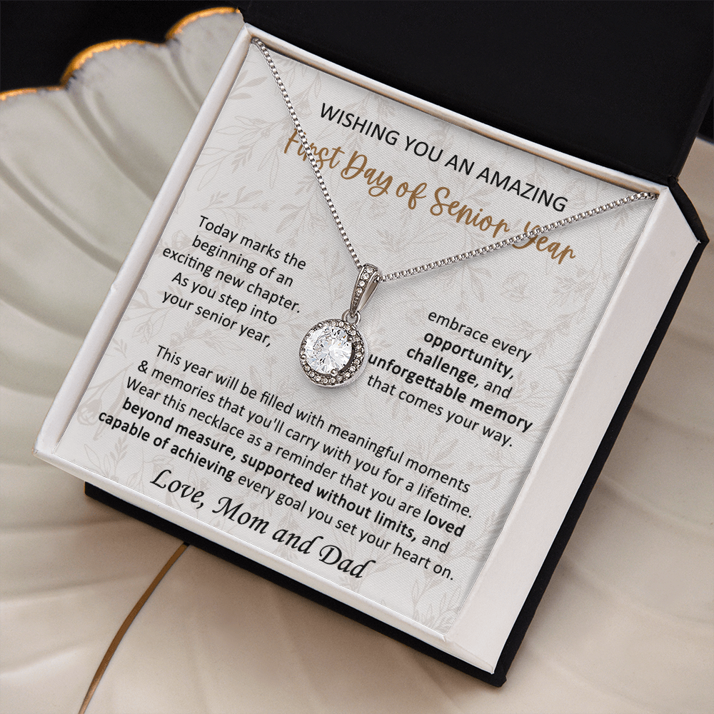 Senior Year Necklace High School Gift