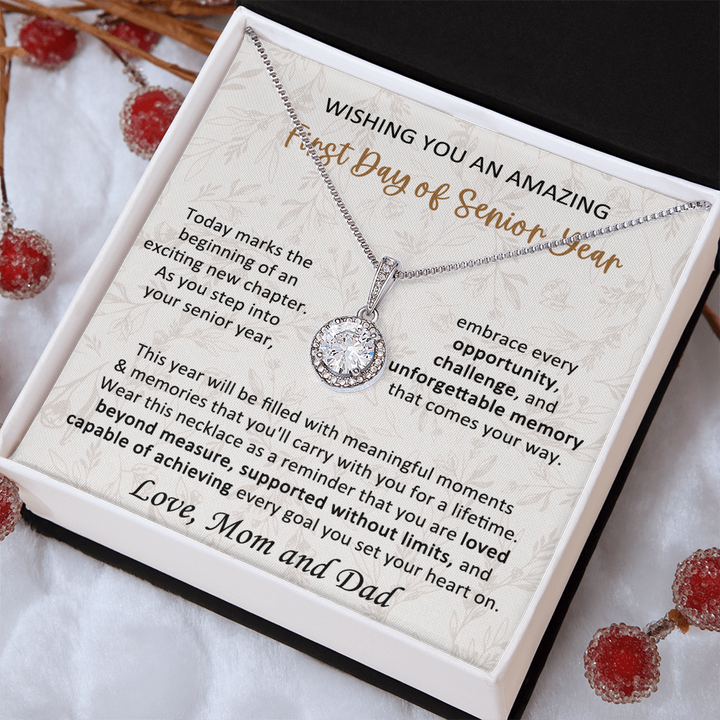 Senior Year Necklace High School Gift