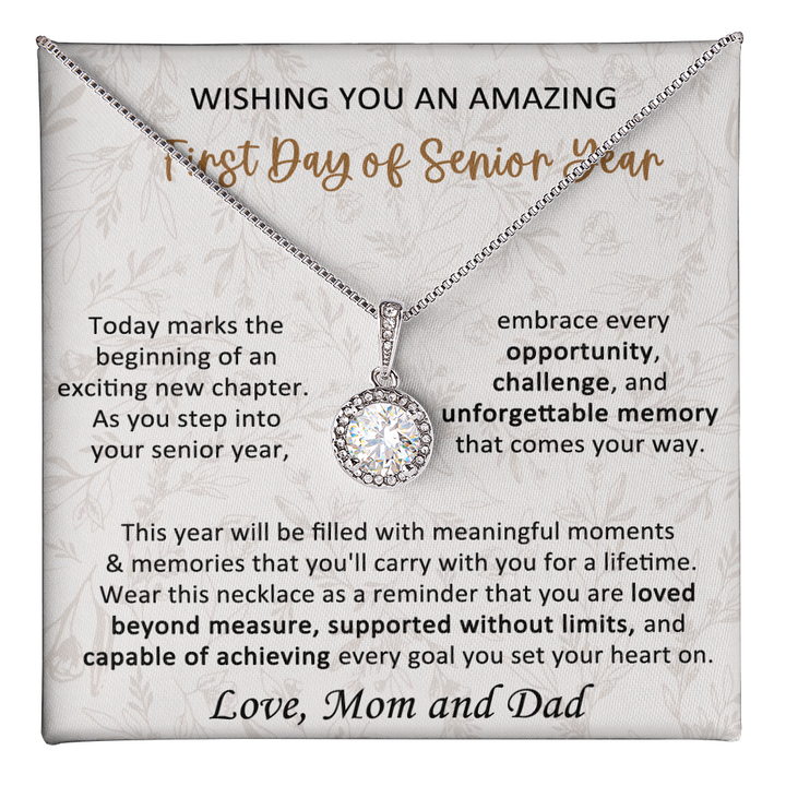 Senior Year Necklace High School Gift