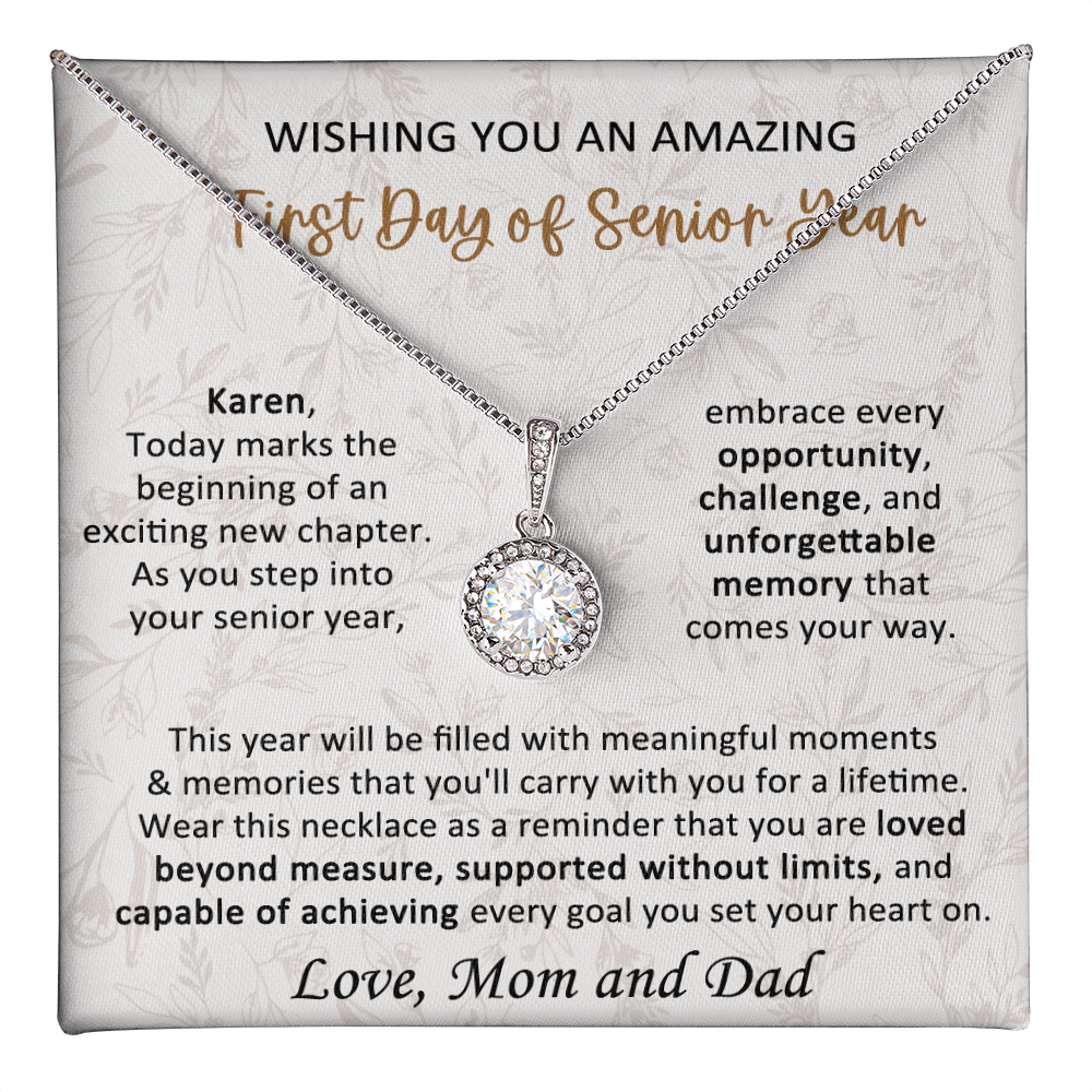 First Day of Senior Year Gift