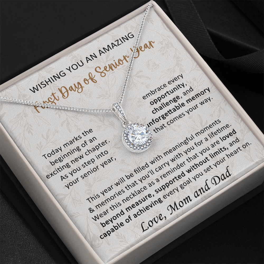 Senior Year Necklace High School Gift