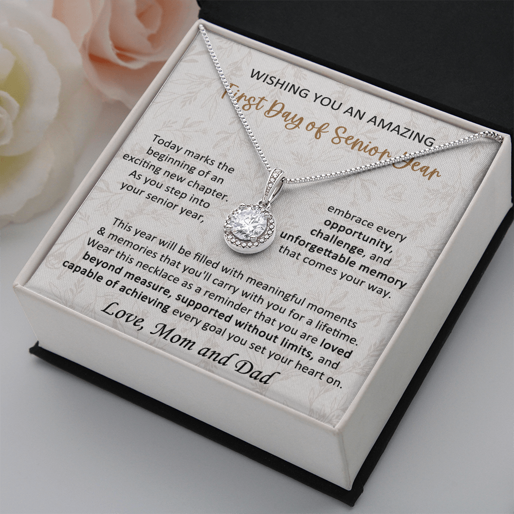 Senior Year Necklace High School Gift