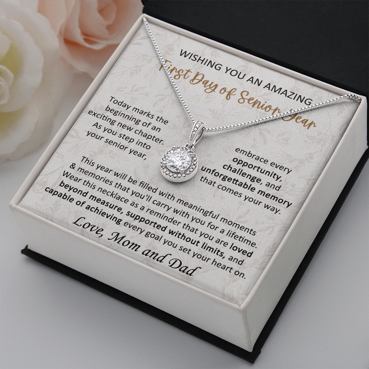 Senior Year Necklace High School Gift