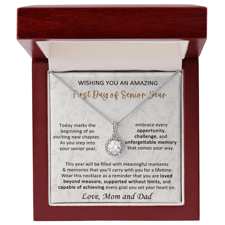 Senior Year Necklace High School Gift
