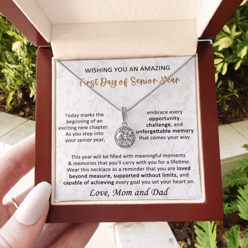 Senior Year Necklace High School Gift
