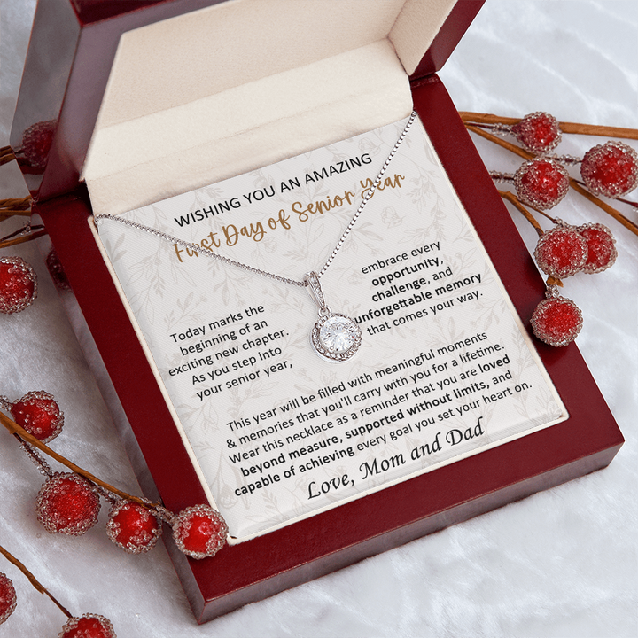 Senior Year Necklace High School Gift