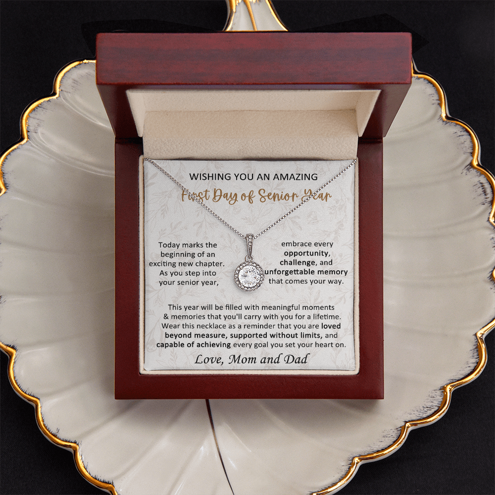 Senior Year Necklace High School Gift