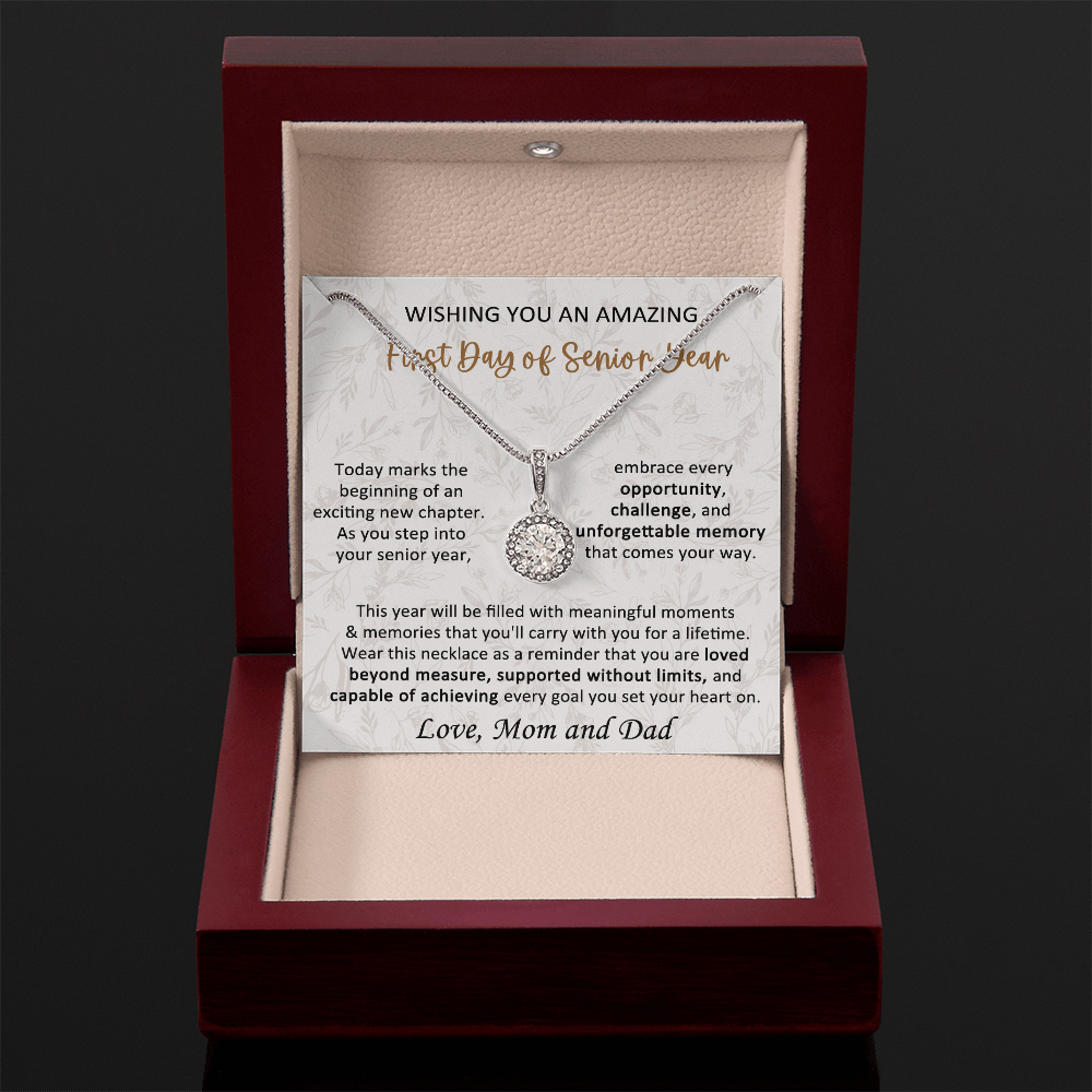 Senior Year Necklace High School Gift