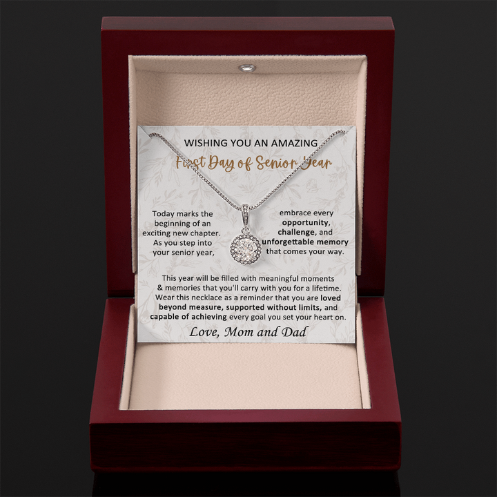 Senior Year Necklace High School Gift