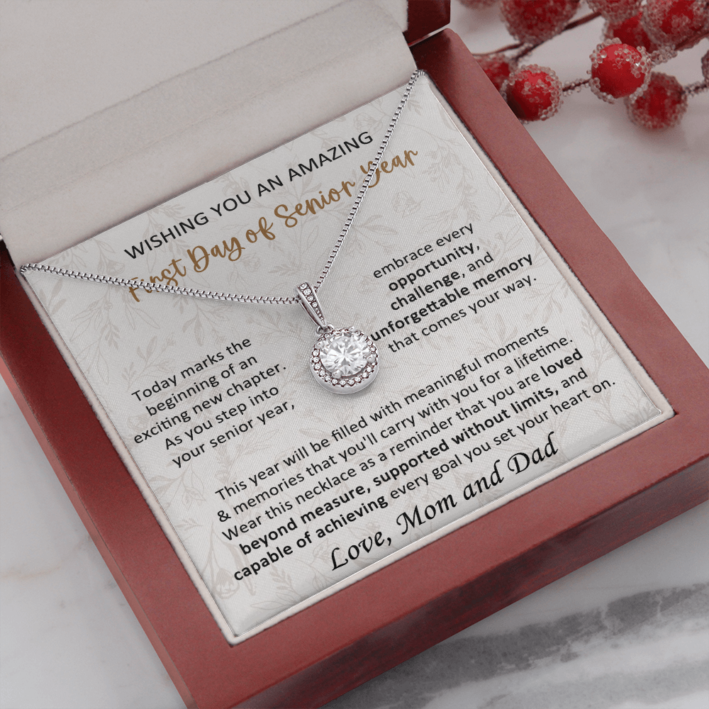 Senior Year Necklace High School Gift