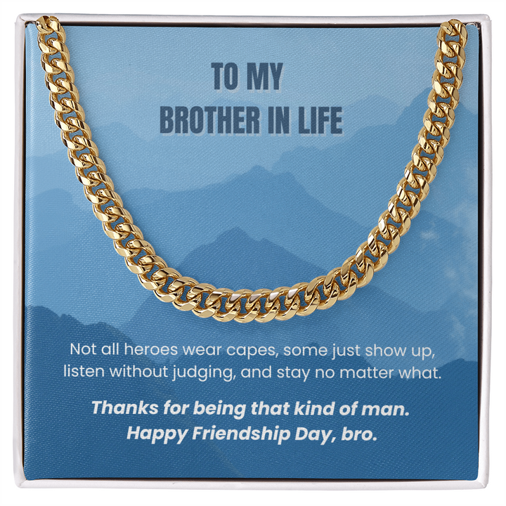 Friendship Day Cuban Link Chain