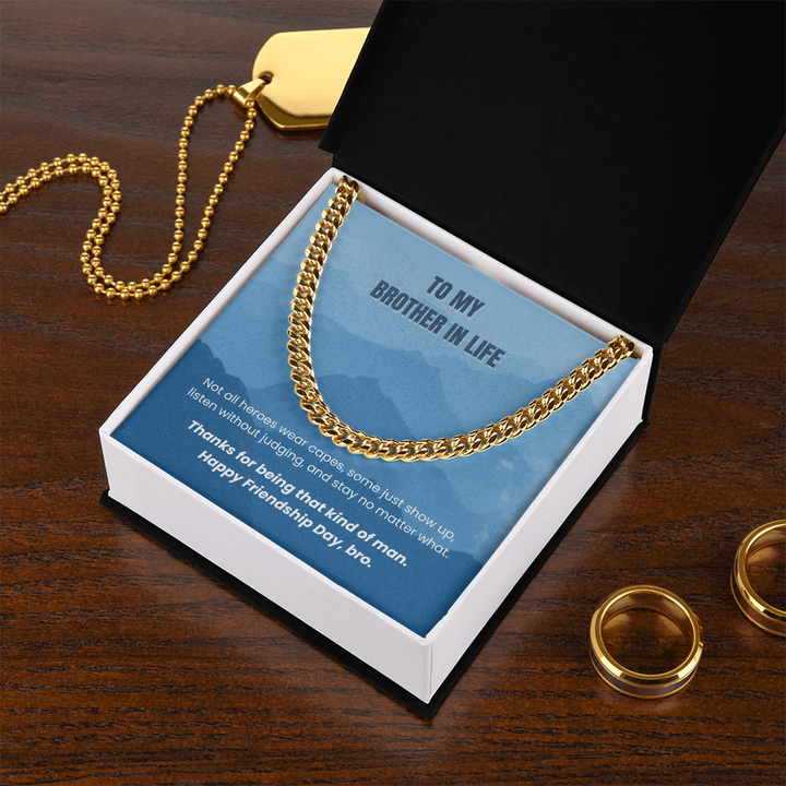 Friendship Day Cuban Link Chain