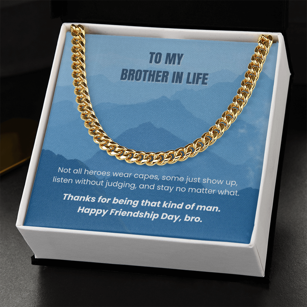 Friendship Day Cuban Link Chain