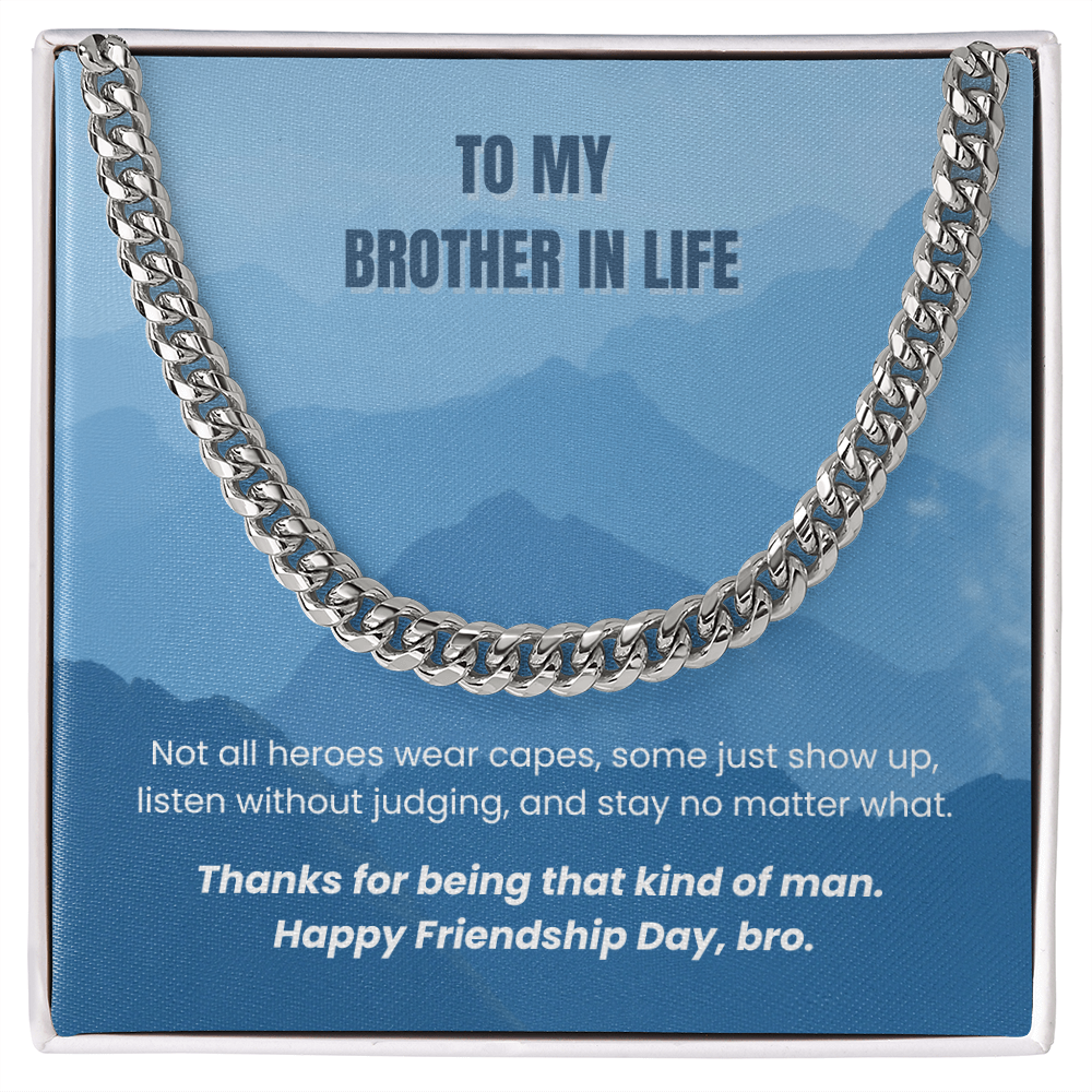 Friendship Day Cuban Link Chain