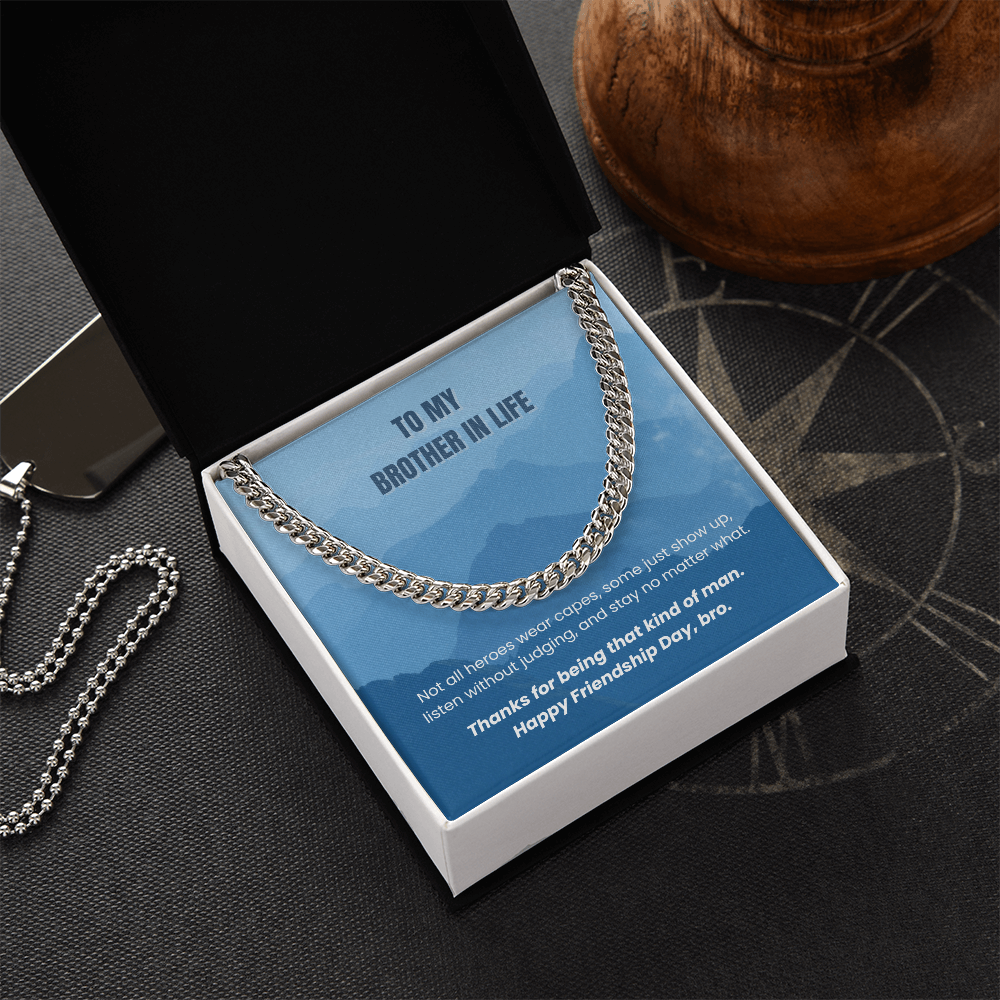 Friendship Day Cuban Link Chain