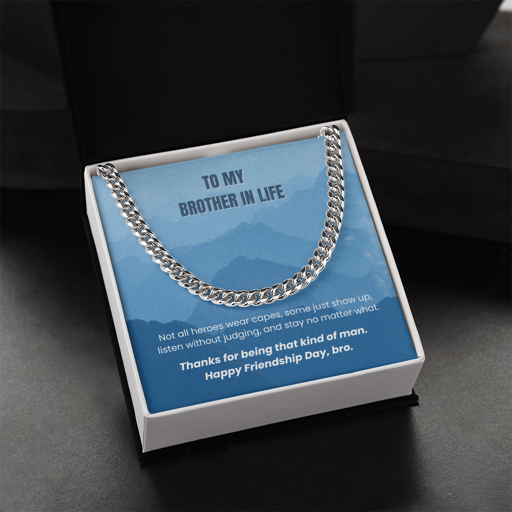 Friendship Day Cuban Link Chain