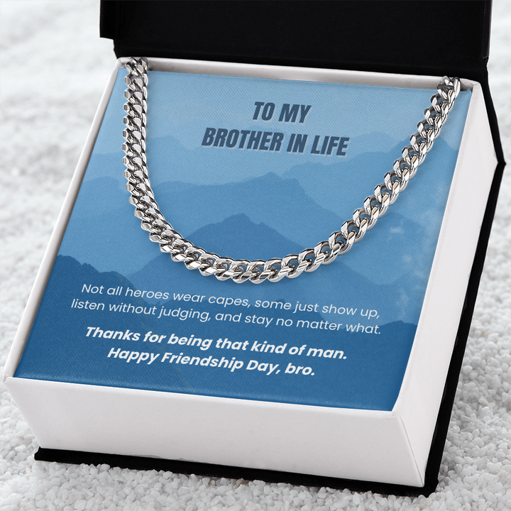 Friendship Day Cuban Link Chain