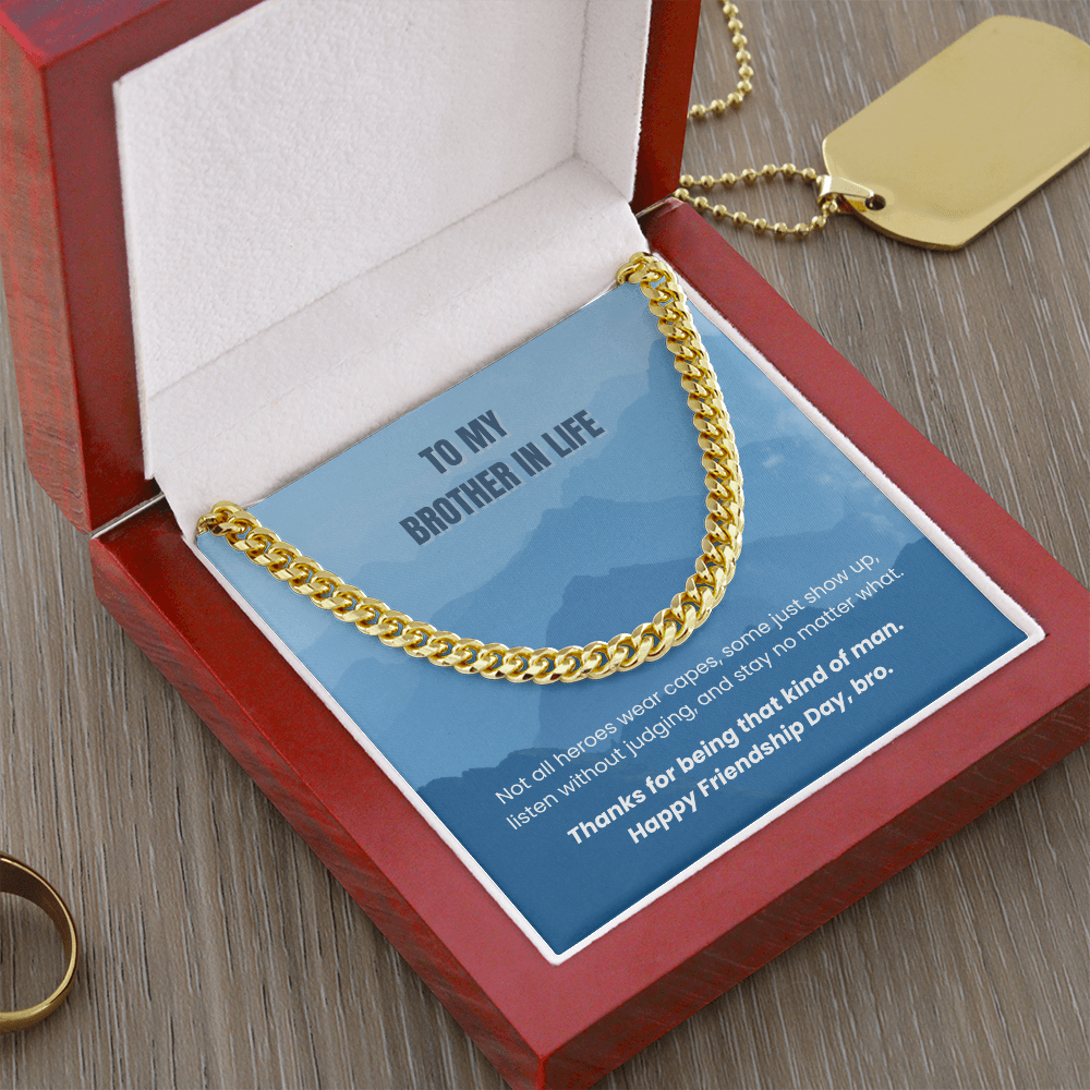 Friendship Day Cuban Link Chain