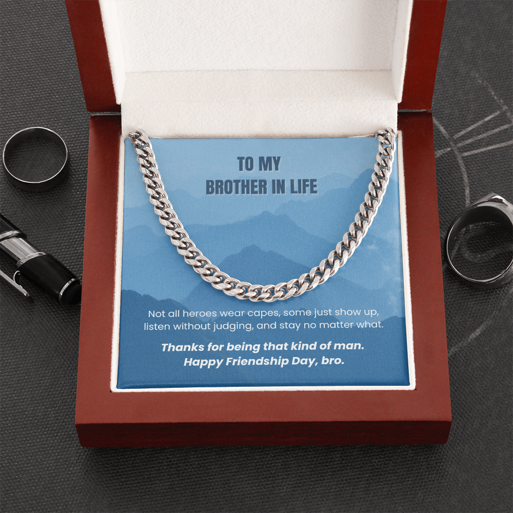 Friendship Day Cuban Link Chain