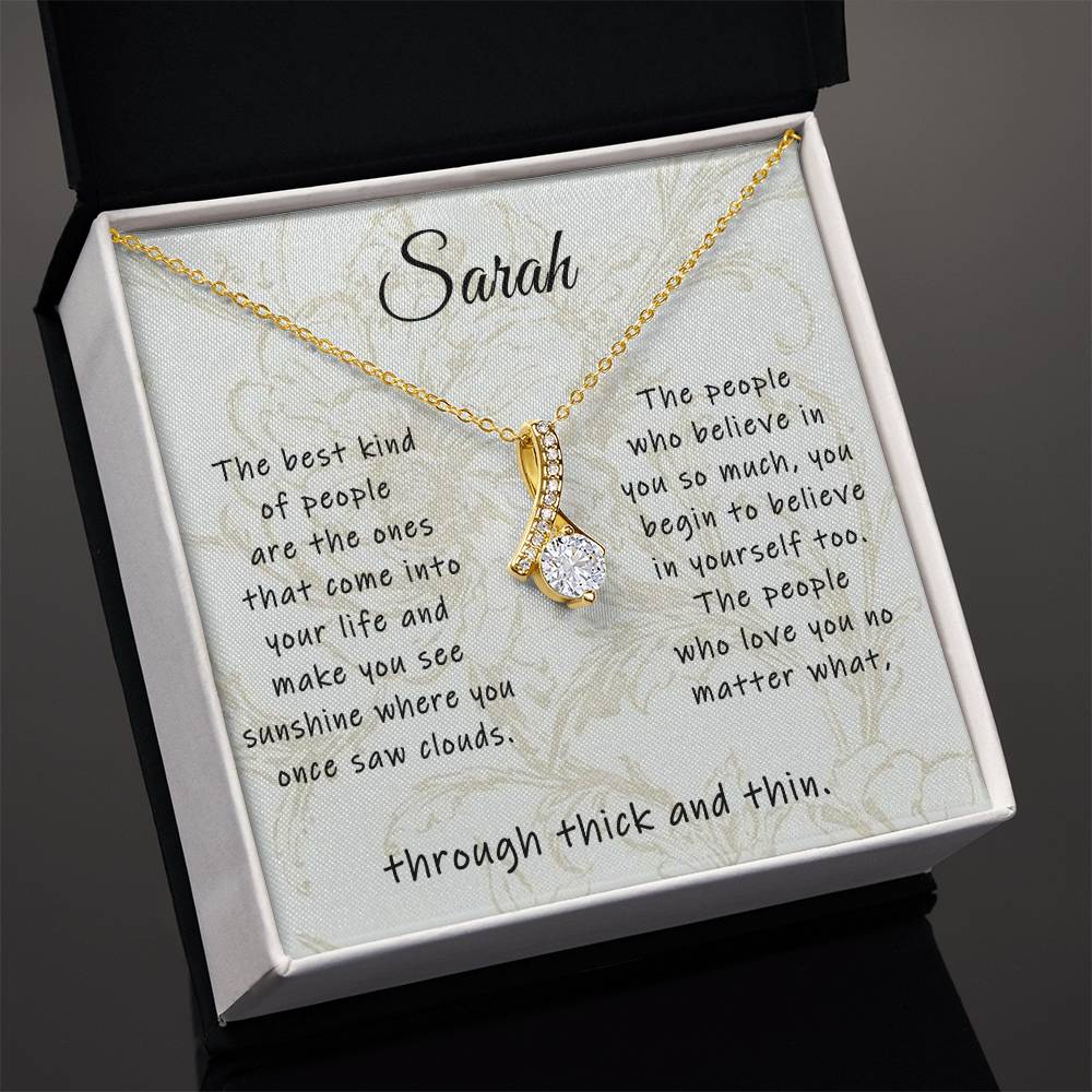 Through Thick and Thin Necklace