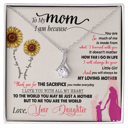 Gift for Mom - You Are The World To Me