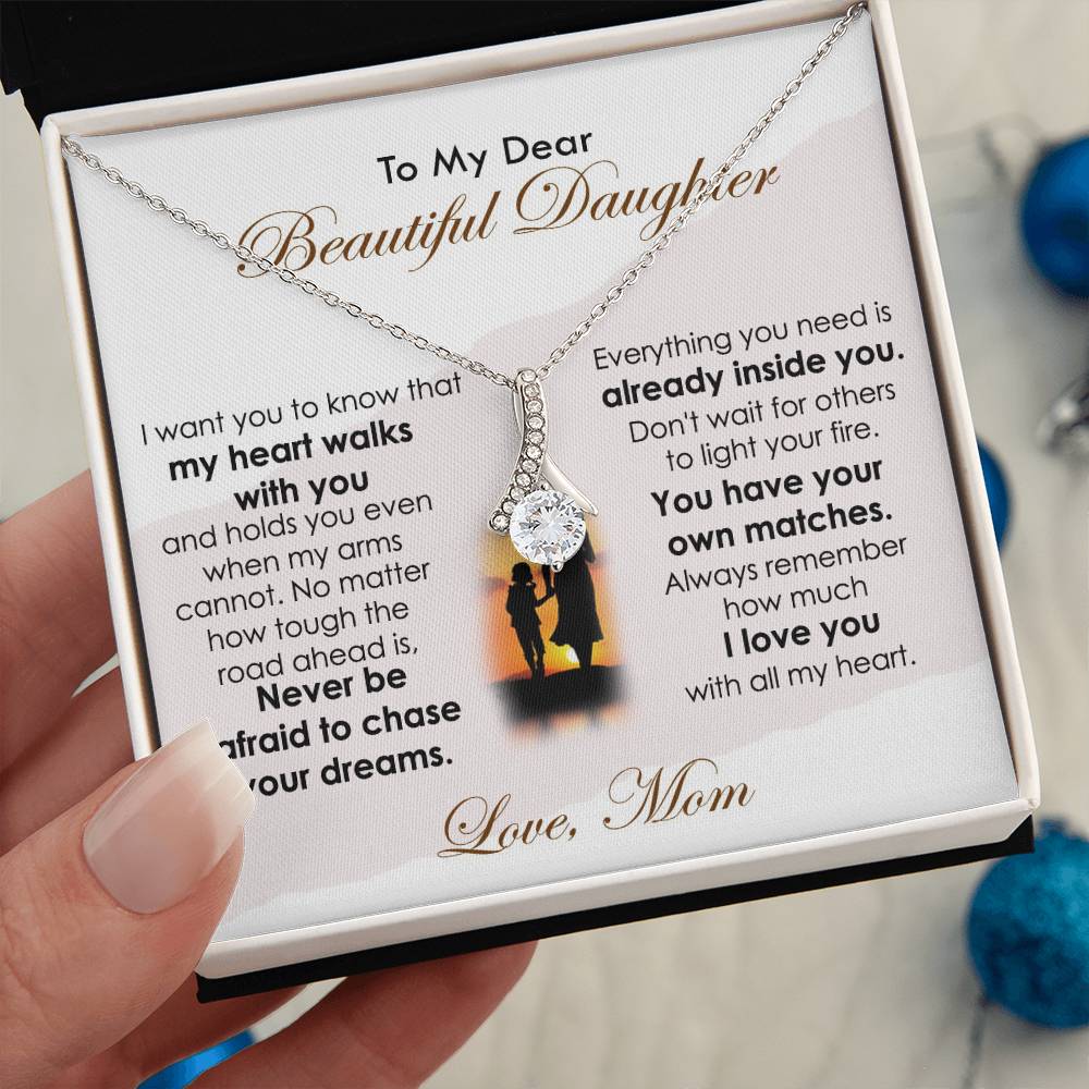 Inspirational Necklace Gift from Mom