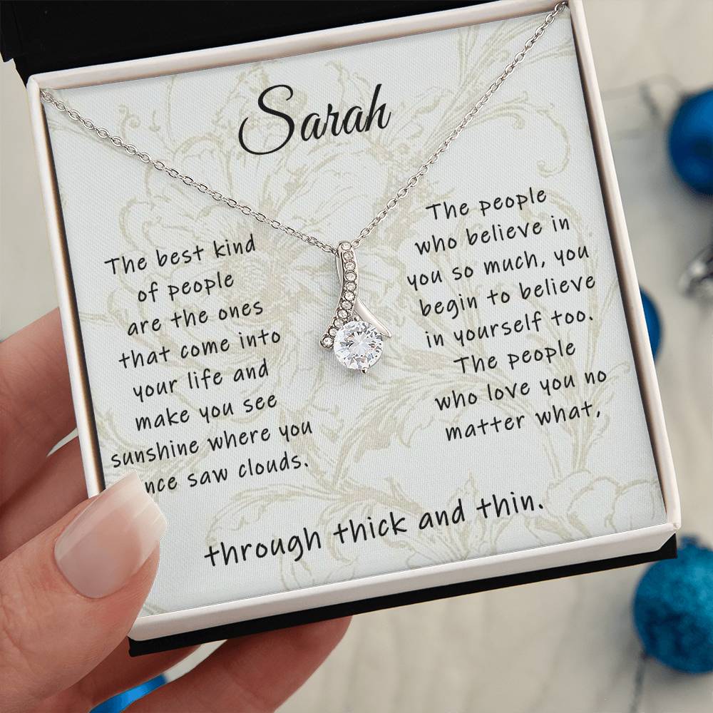 Through Thick and Thin Necklace