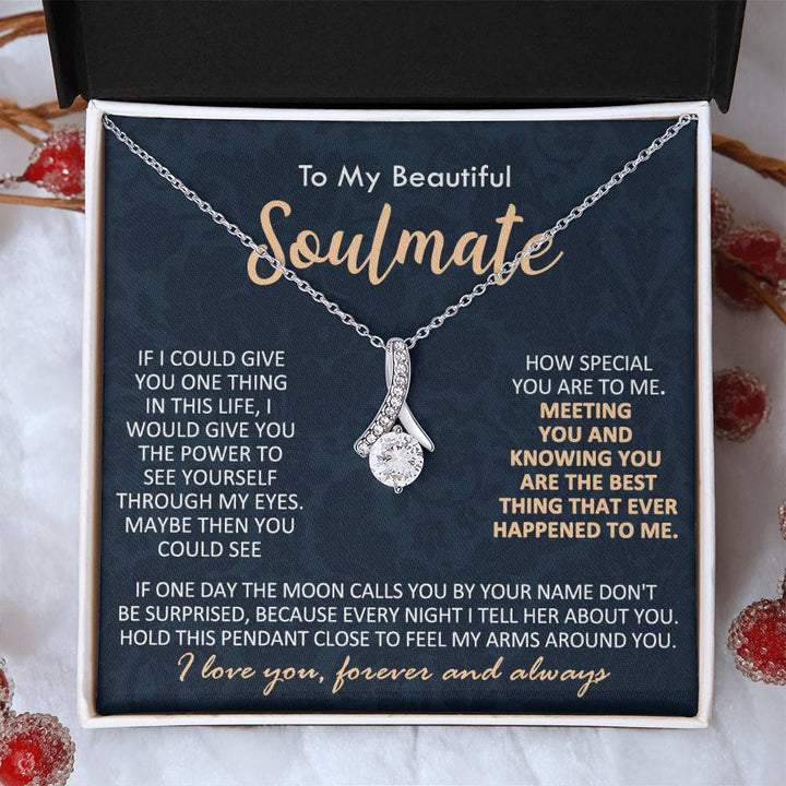 Soulmate Love Necklace from the Heart