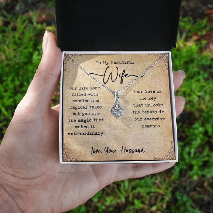Magic and Love Pendant Necklace for Wife