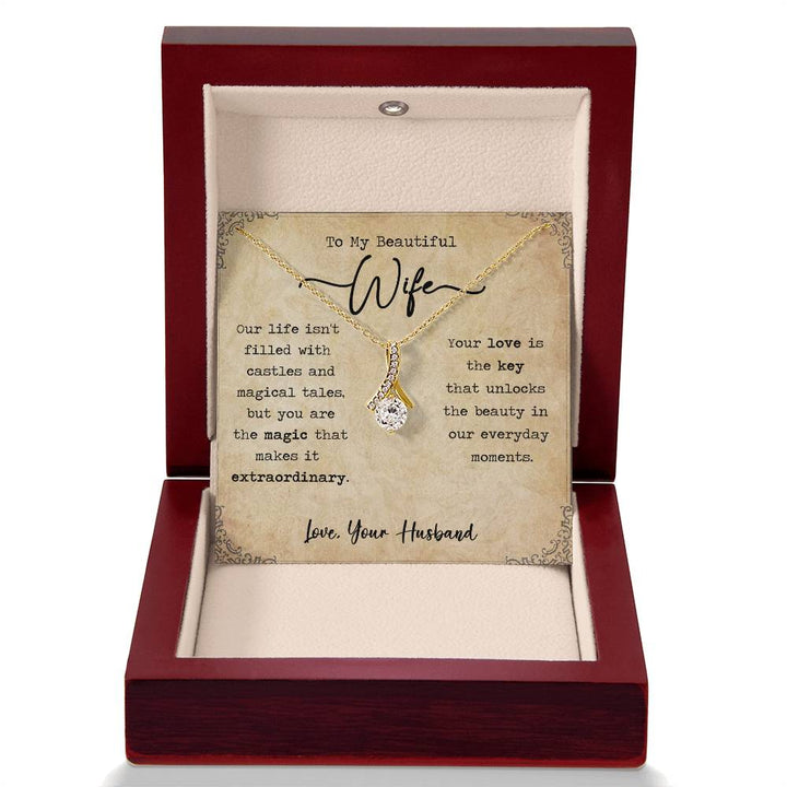 Magic and Love Pendant Necklace for Wife