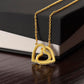 Daughter Gift - Necklace Filled With Love And Light