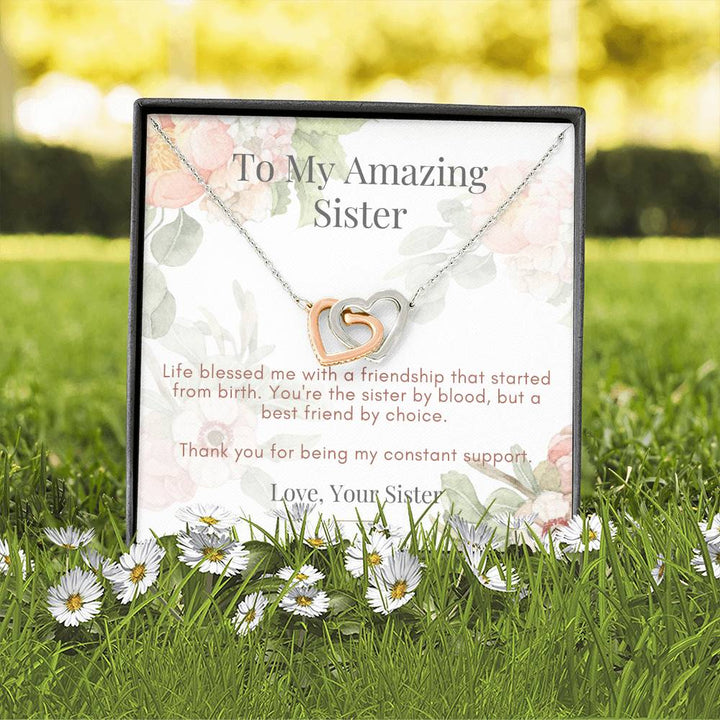 necklace gift for sister